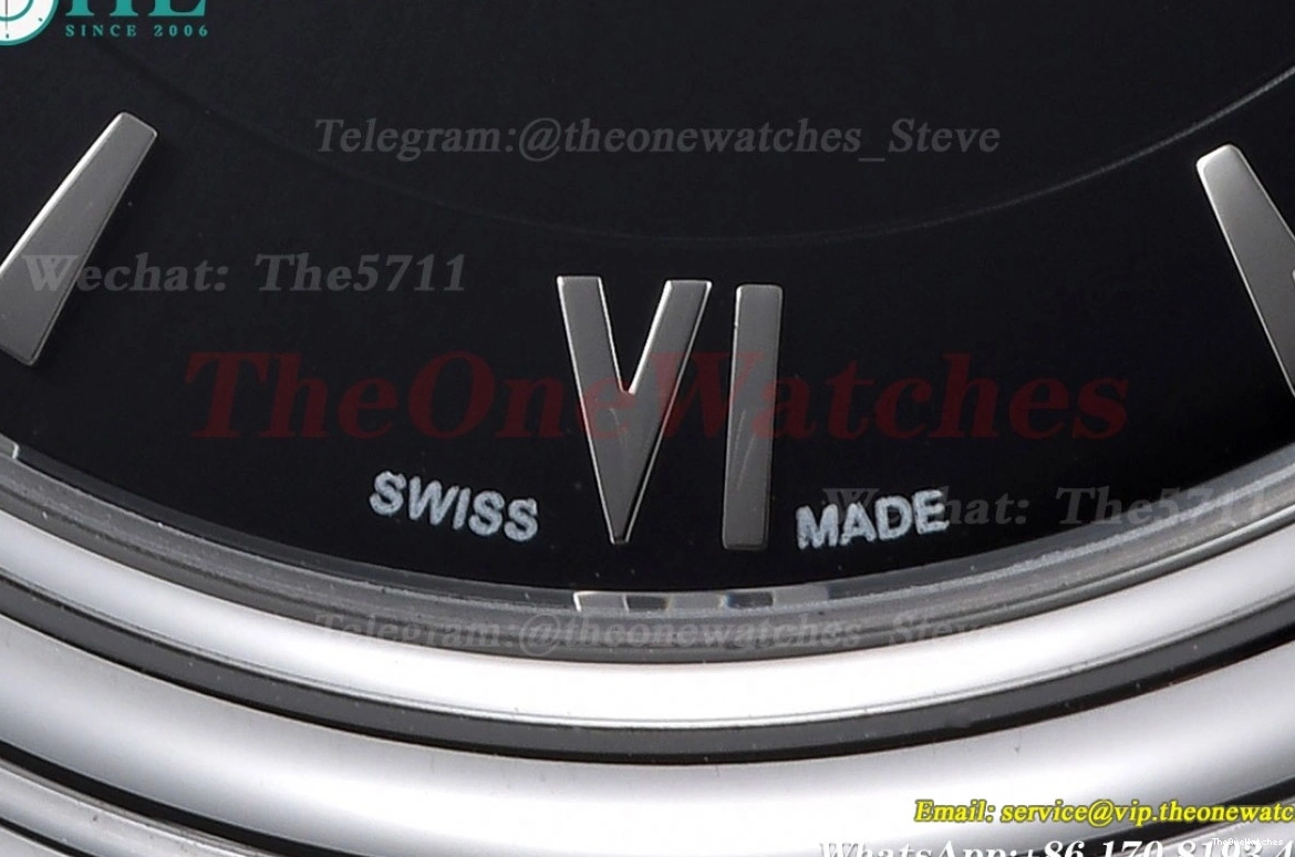 Prestige Ladies Black GDF SS SS 32.7mm Dial MY8215 Ville De 0215